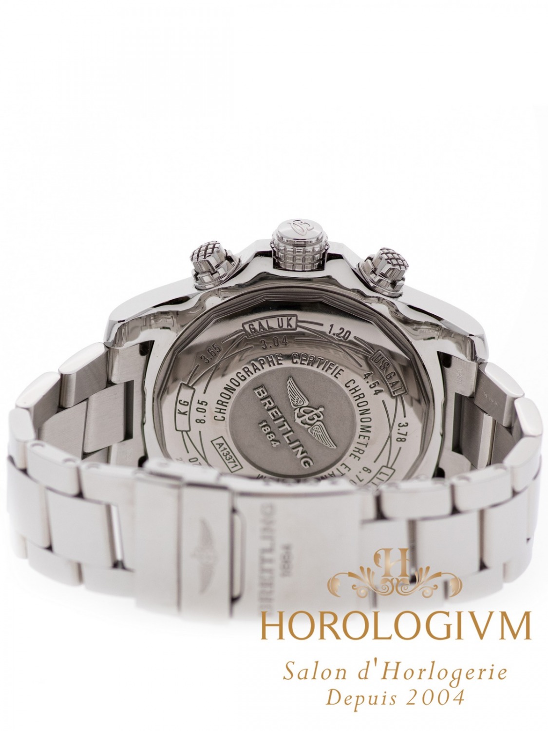 Breitling Super Avenger II Chronograph XL watch, silver