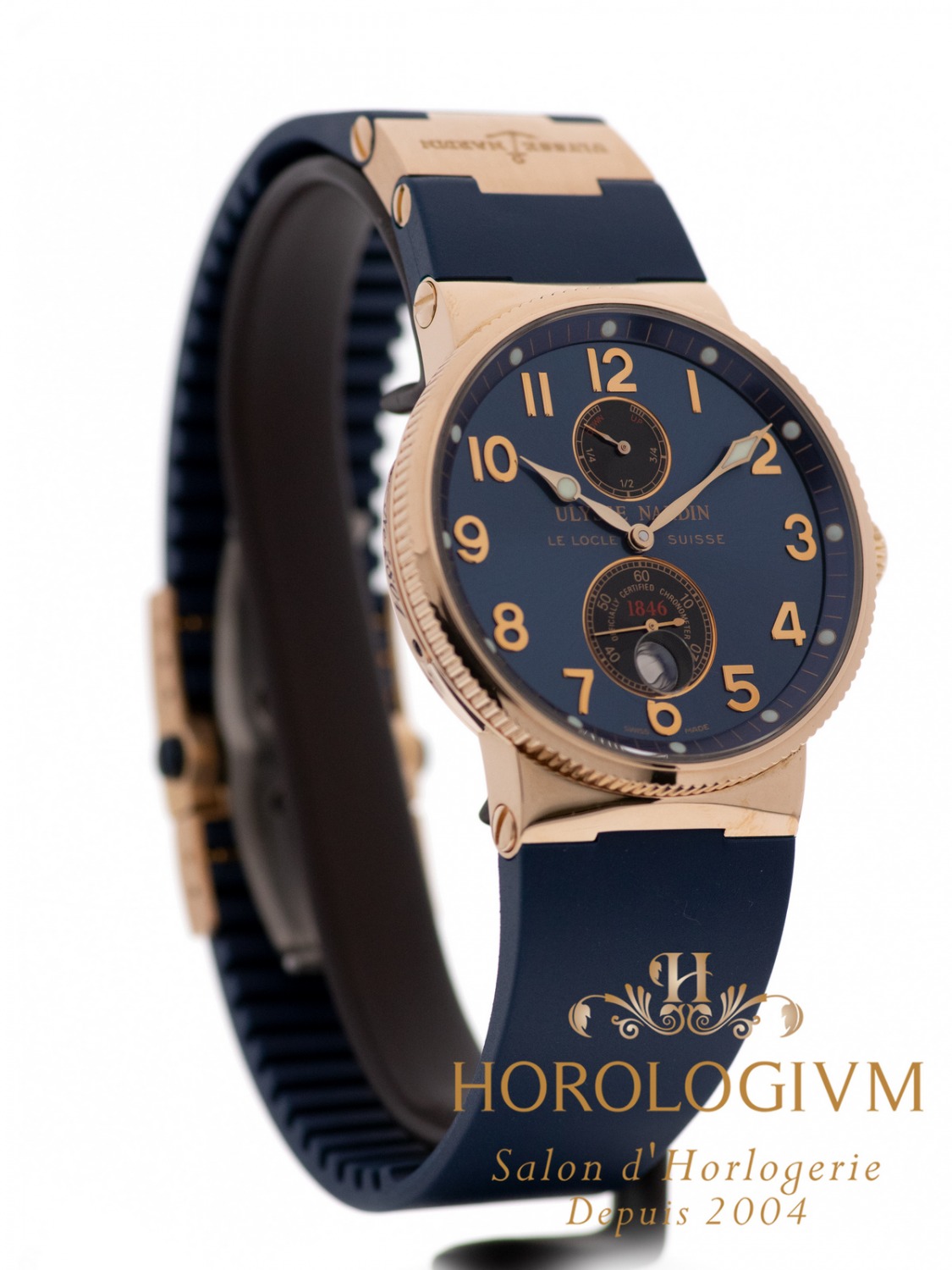 Ulysse  Nardin Marine Chronometer 41MM Ref. 266-66 watch, rose gold