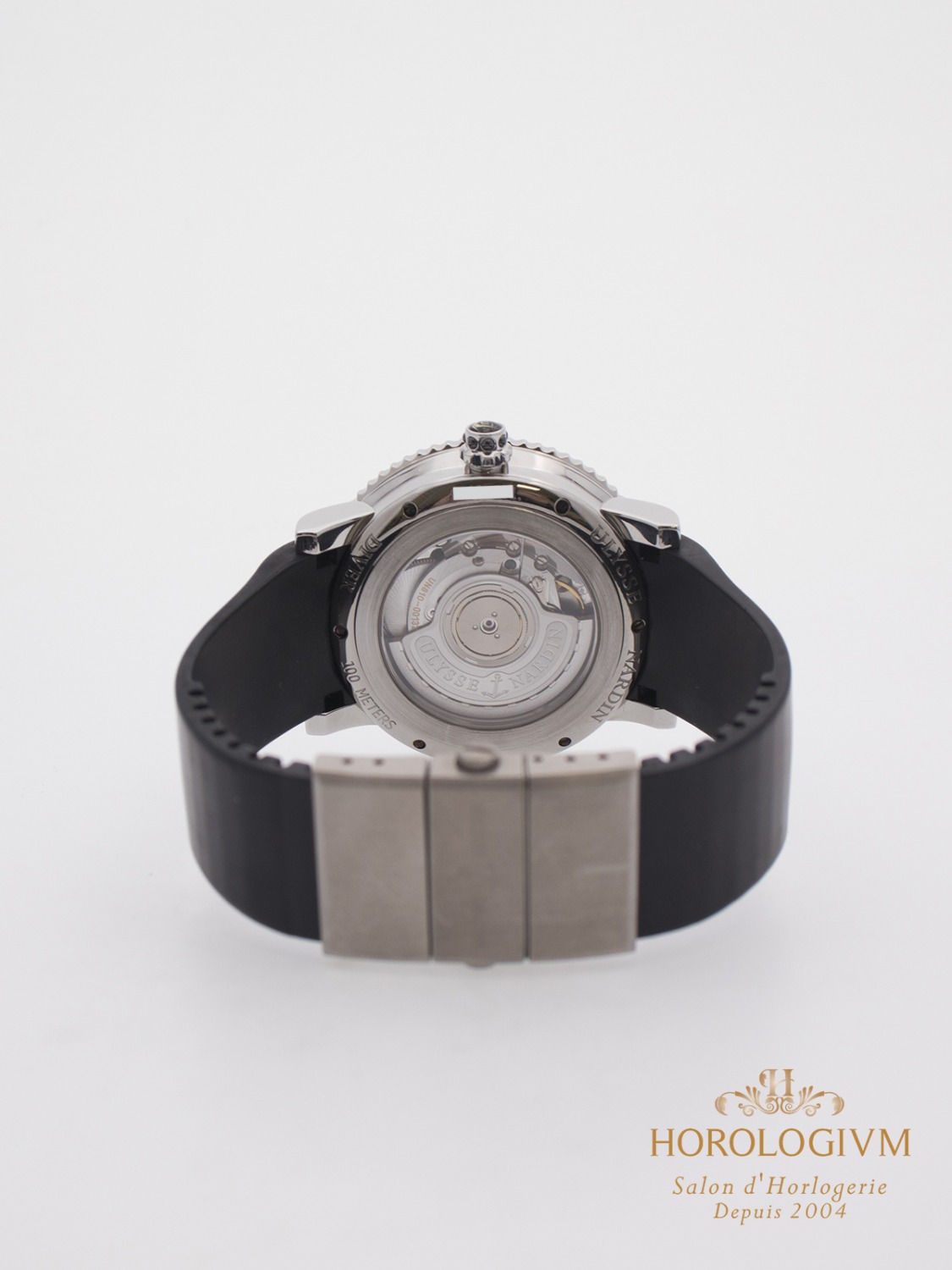 Ulysse Nardin Lady Diver Ref. 8103-101-3-02 wtach, silver (case) and silver + black (bezel)