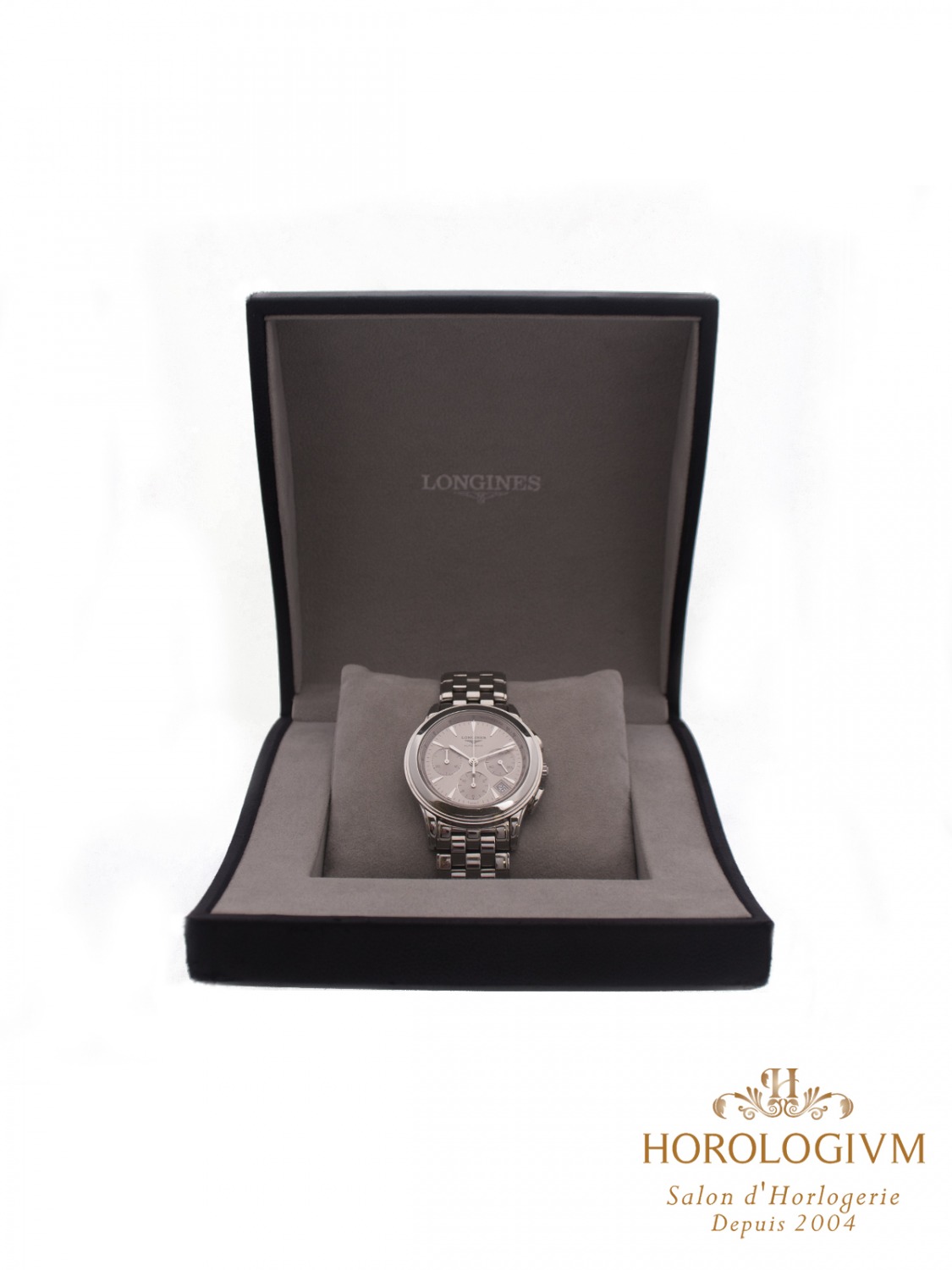 Longines Flagship Chronograph Ref. L4.718.4 watch, silver