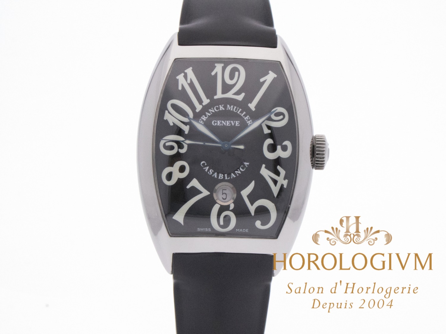 Franck Muller Cintree Curvex Casablanca Ref. 8880 C DT watch silver