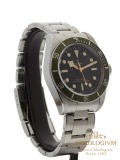 Tudor Black Bay REF 79230G Harrods Special Edition Card 2020 watch, silver (case) and green (bezel)