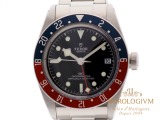 Tudor Black Bay GMT REF 79830RB Blue/Red Pepsi Box/Papers/Card 2020 watch, silver (case) and blue & red (bezel)