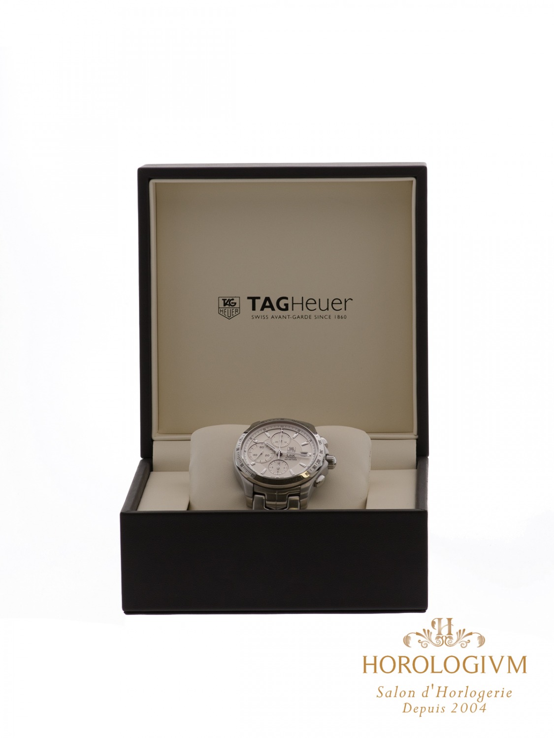 TAG Heuer Link Chronograph REF. CJF2111-0 watch, silver