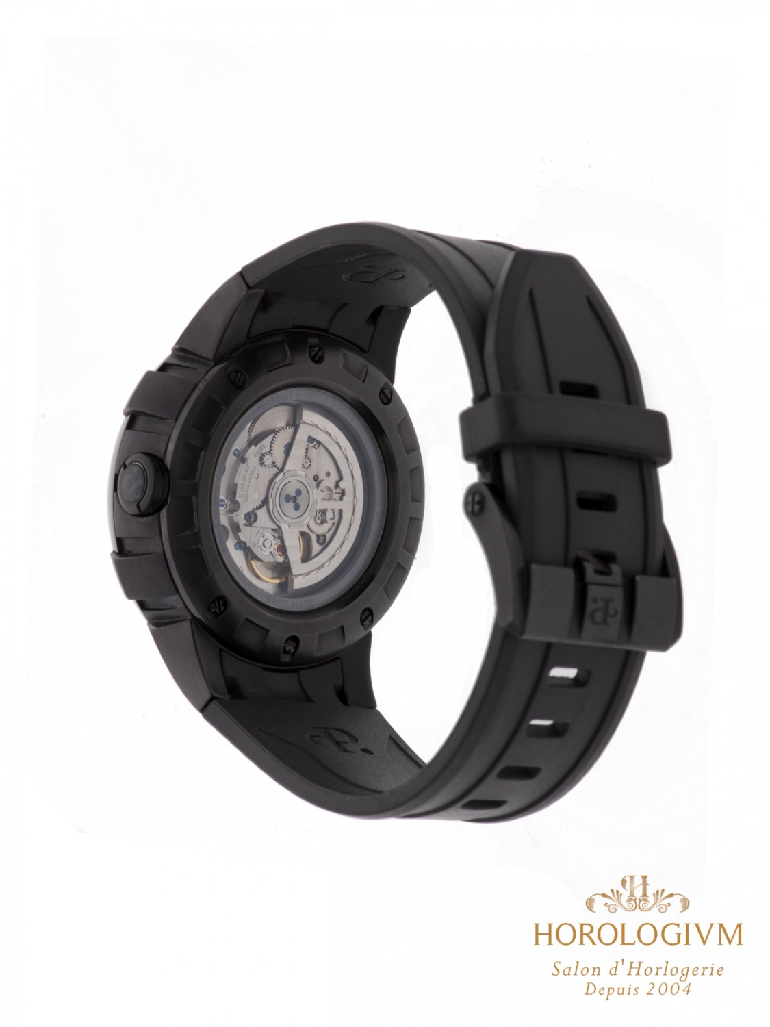 Perrelet Turbine XL Ref. A1051/B0141 watch, black PVD (Physical Vapor Deposition)