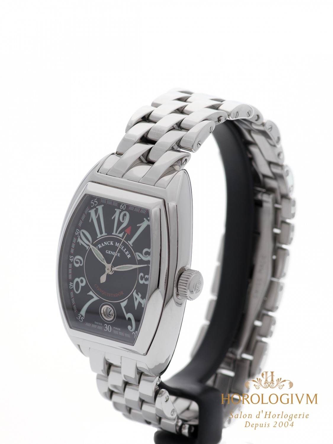 Franck Muller Conquistador SC REF 8005 H SC O watch, silver
