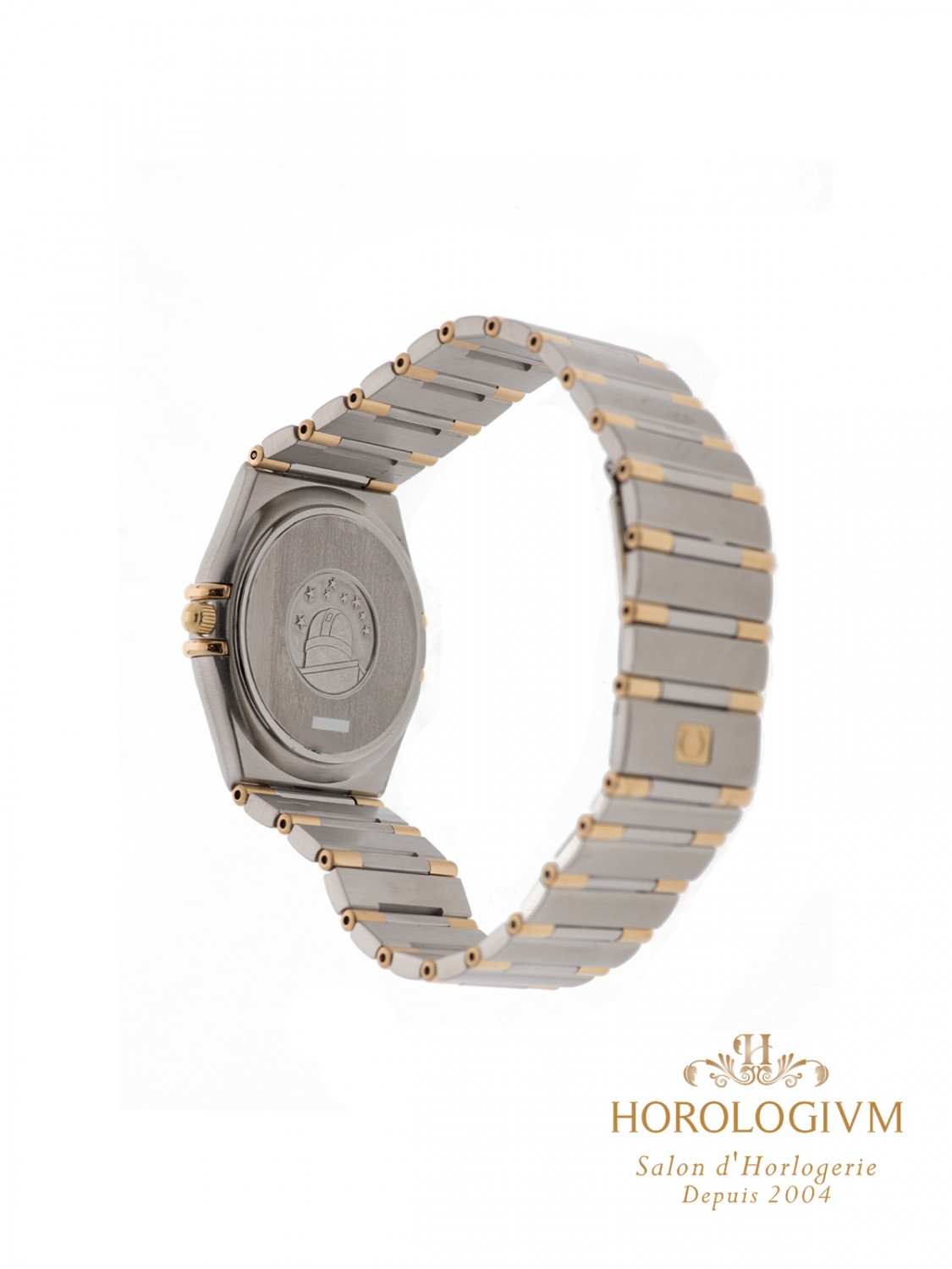 Omega Constellation Two-Tone 33.4MM Ref. 13121000 watch, two - tone (bi - colored) silver (case) and yellow gold (bezel)