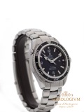 Omega Seamaster Planet Ocean 45.5MM Ref. 22005000 watch, silver (case) and silver & black (bezel)