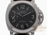 Panerai Luminor Marina Ref. PAM00001 watch, brushed silver