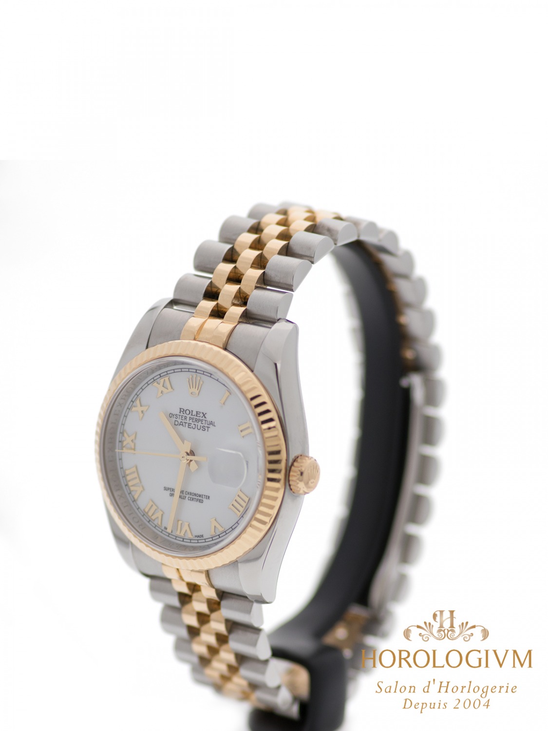 Rolex Datejust TWO-TONE 36MM REF. 116233 watc,  two - tone (bi - colored) silver (case) and yellow gold (bezel)