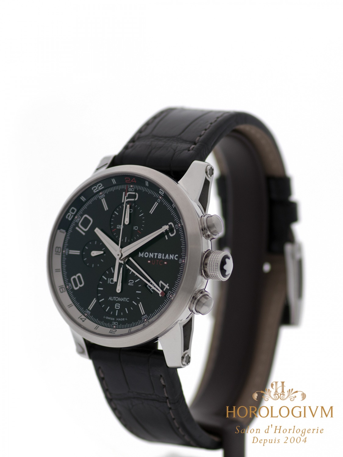 Montblanc Timewalker UTC Chronograph Date Ref. 7221 watch, silver