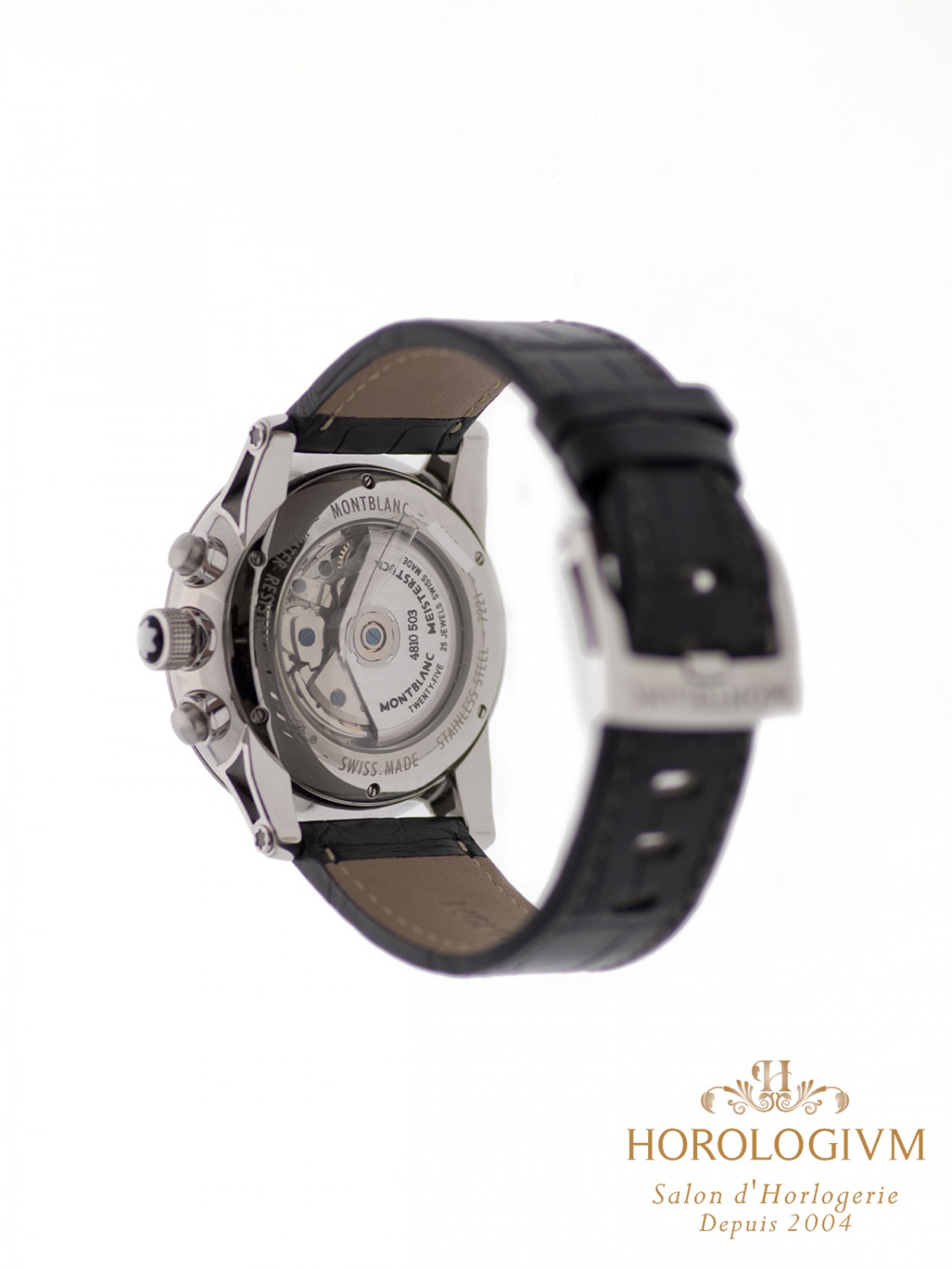Montblanc Timewalker UTC Chronograph Date Ref. 7221 watch, silver