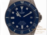 Tudor Pelagos REF. M25600TB-0001 watch, brushed silver (case) and brushed silver & blue (bezel)
