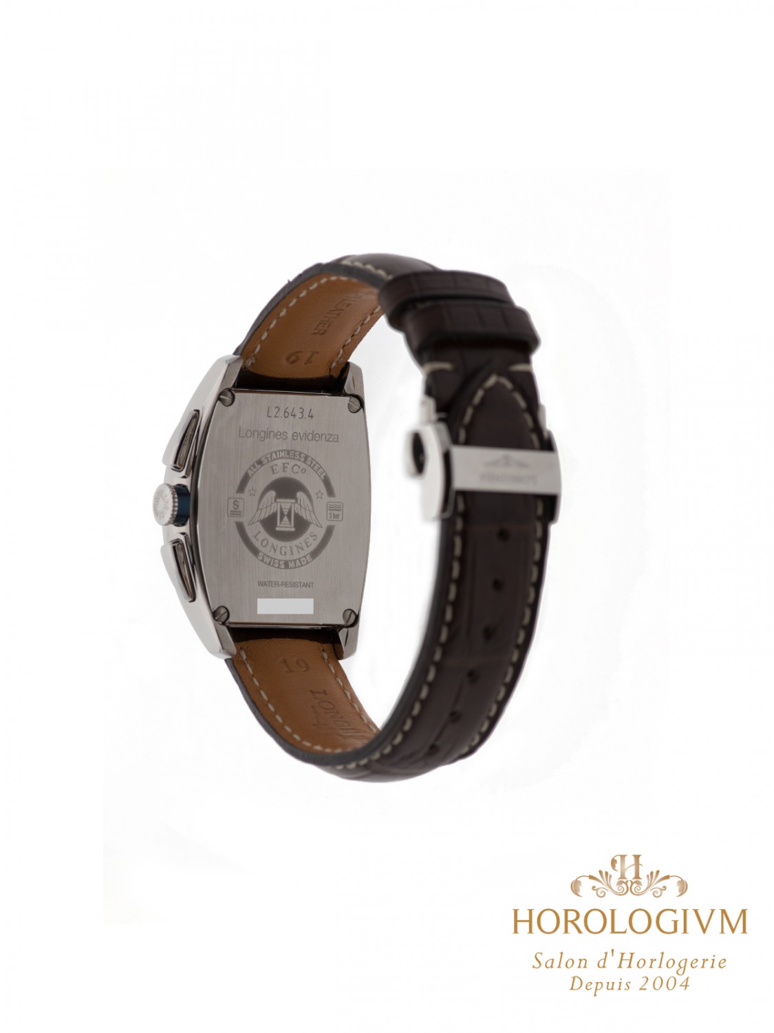Longines Evidenza Chronograph Ref. L2.643.4 watch, silver