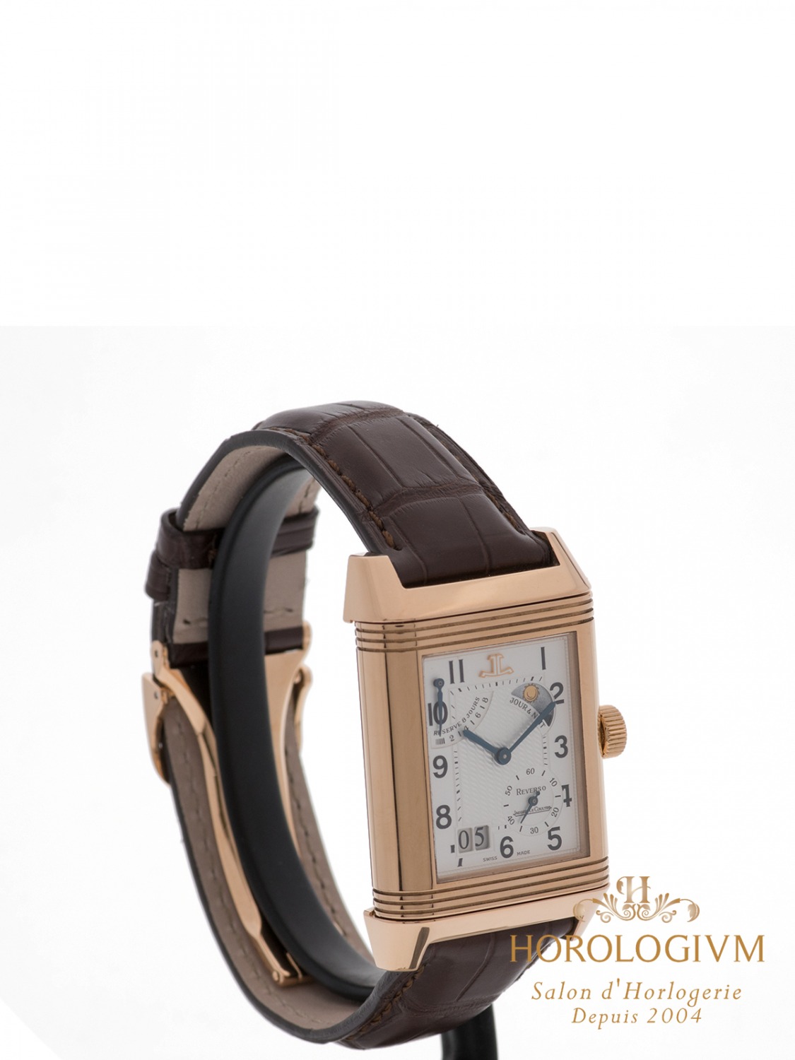 Jaeger LeCoultre Reverso Septantieme Limited Edition 500 pcs Ref. 240.2.19 watch, rose gold