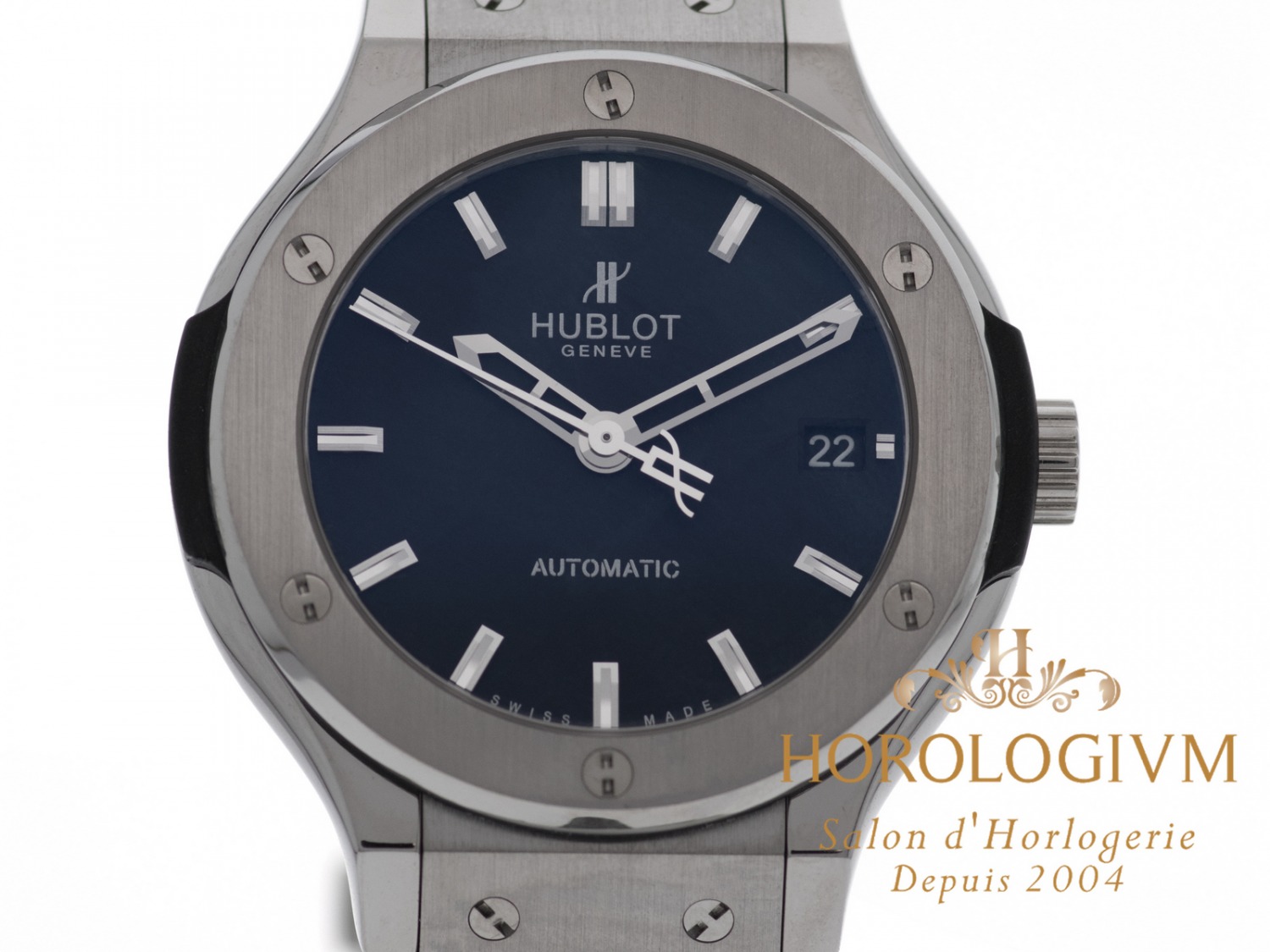 Hublot Classic Fusion 38MM Ref. 565.NX.1170.LR watch, silver