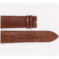 Leather Franck Muller Strap, light brown