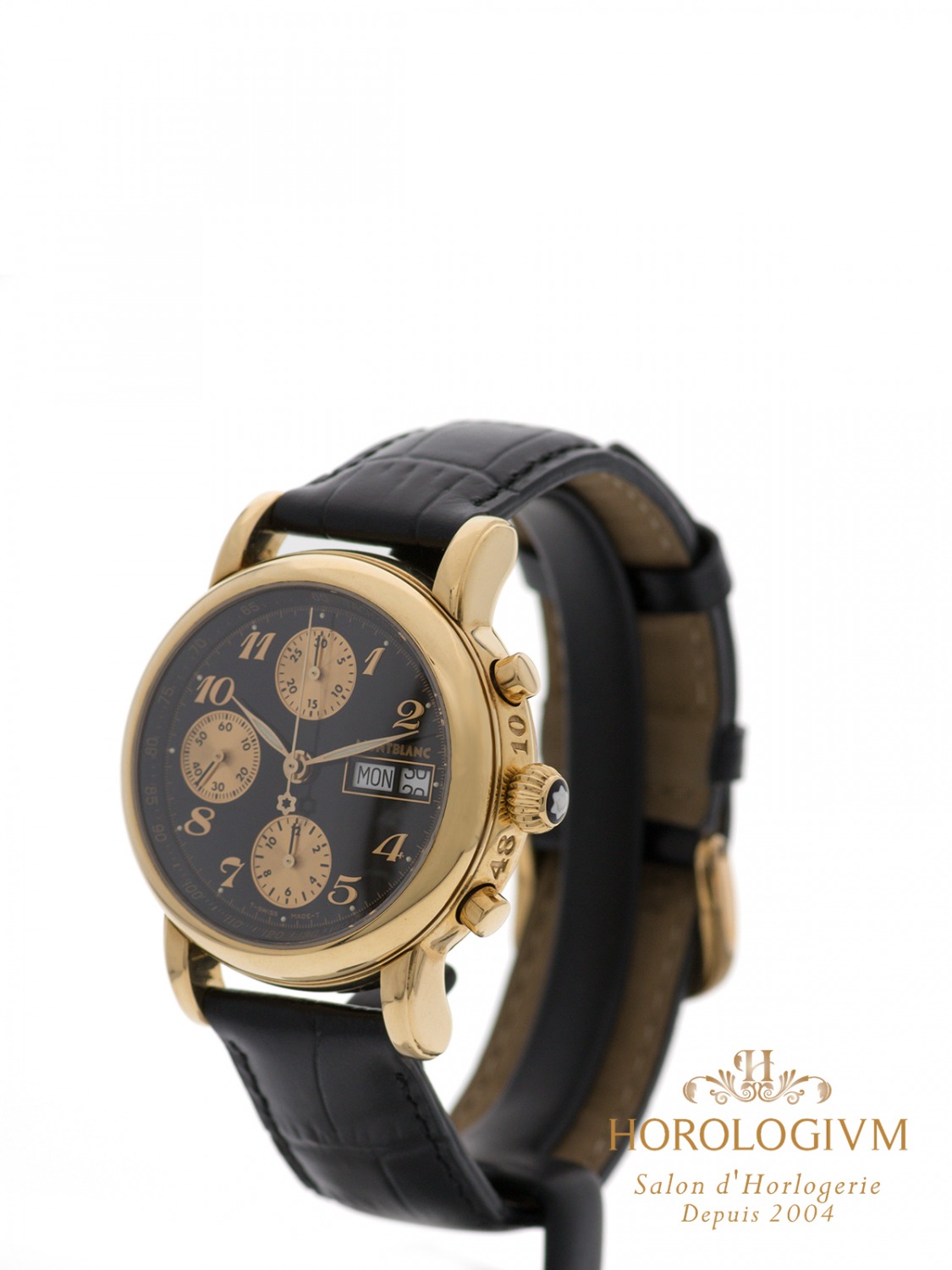 Montblanc Star Meisterstuck Automatic Chrono DayDate Ref. 7000 watch, yellow gold