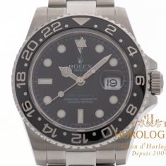 Rolex GMT Master II 116710LN watch, silver
