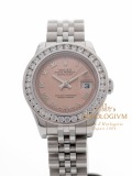 Rolex Datejust 26MM REF 179174 watch, silver (case) and white gold (bezel)