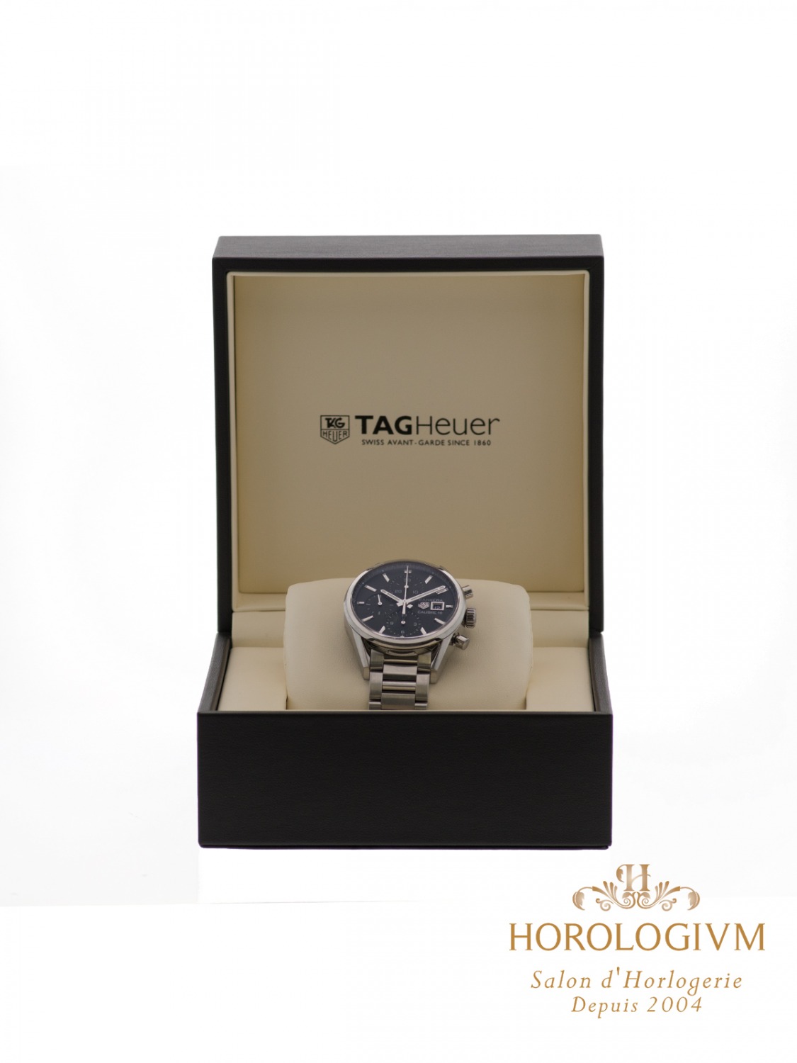 Tag Heuer Carrera Chronograph Ref. CBK2110 watch, silver