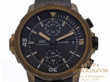 IWC Aquatimer Expedition Charles Darwin Bronze Chronograph Flyback 44MM Ref. IW379503 watch, bronze