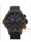 IWC Aquatimer Expedition Charles Darwin Bronze Chronograph Flyback 44MM Ref. IW379503 watch, bronze