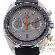 Omega Speedmaster Racing Co-Axial Master Chronograph 44.25 mm REF. 32932445106001 watch, silver (case) and silver & grey (bezel)