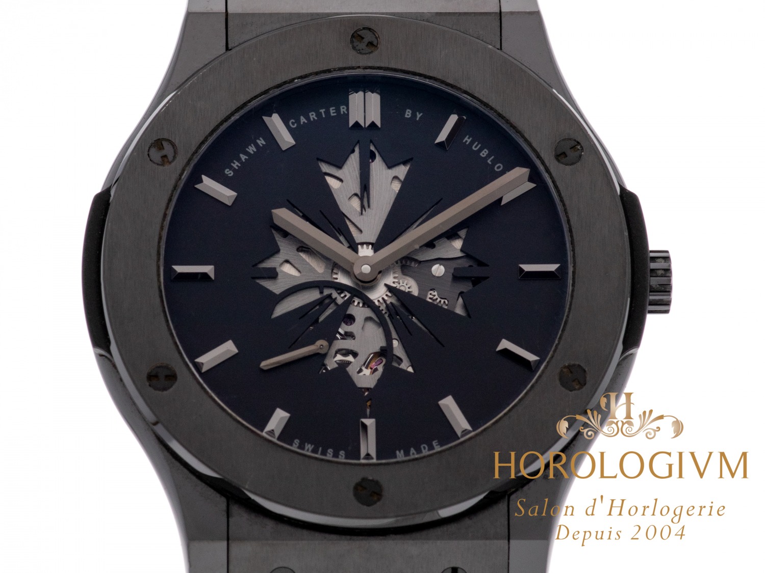 Hublot Classic Fusion Shawn Carter- Limited Edition of 250 Pieces REF 515.CM.1040.LR.SHC 13 watch, black ceramic