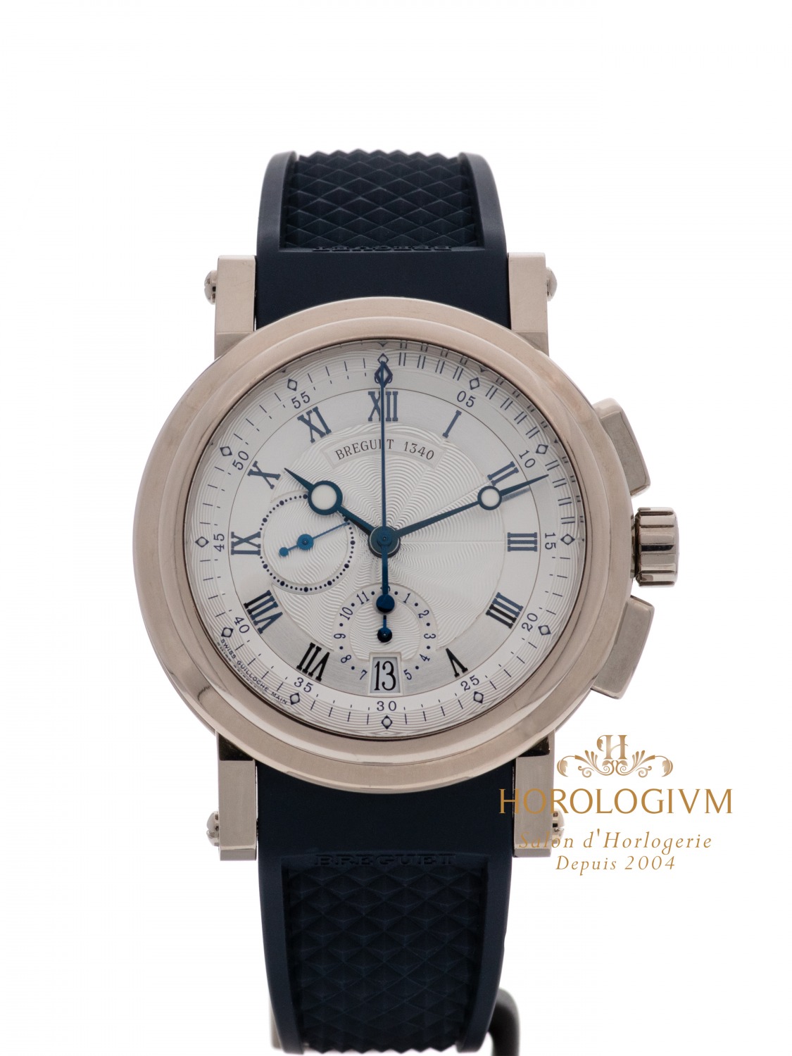 Breguet Marine Chronograph Ref. 5827BB watch white gold