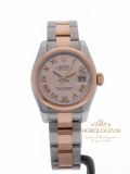 Rolex Datejust Tow-Tone 26MM REF. 179161 watch,  two-tone (bi-colored) silver & rose gold (case) and rose gold (bezel)