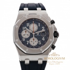 Audemars Piguet Royal Oak Offshore Navy 42MM Ref 26470ST.OO.A027CA.01 watch, silver