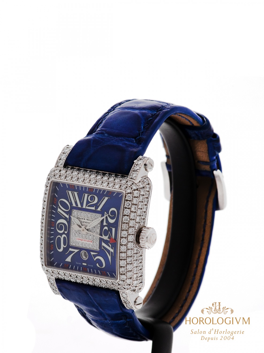 Franck Muller Conquistador Cortez Ref. 9000 L SC D 1P watch, silver