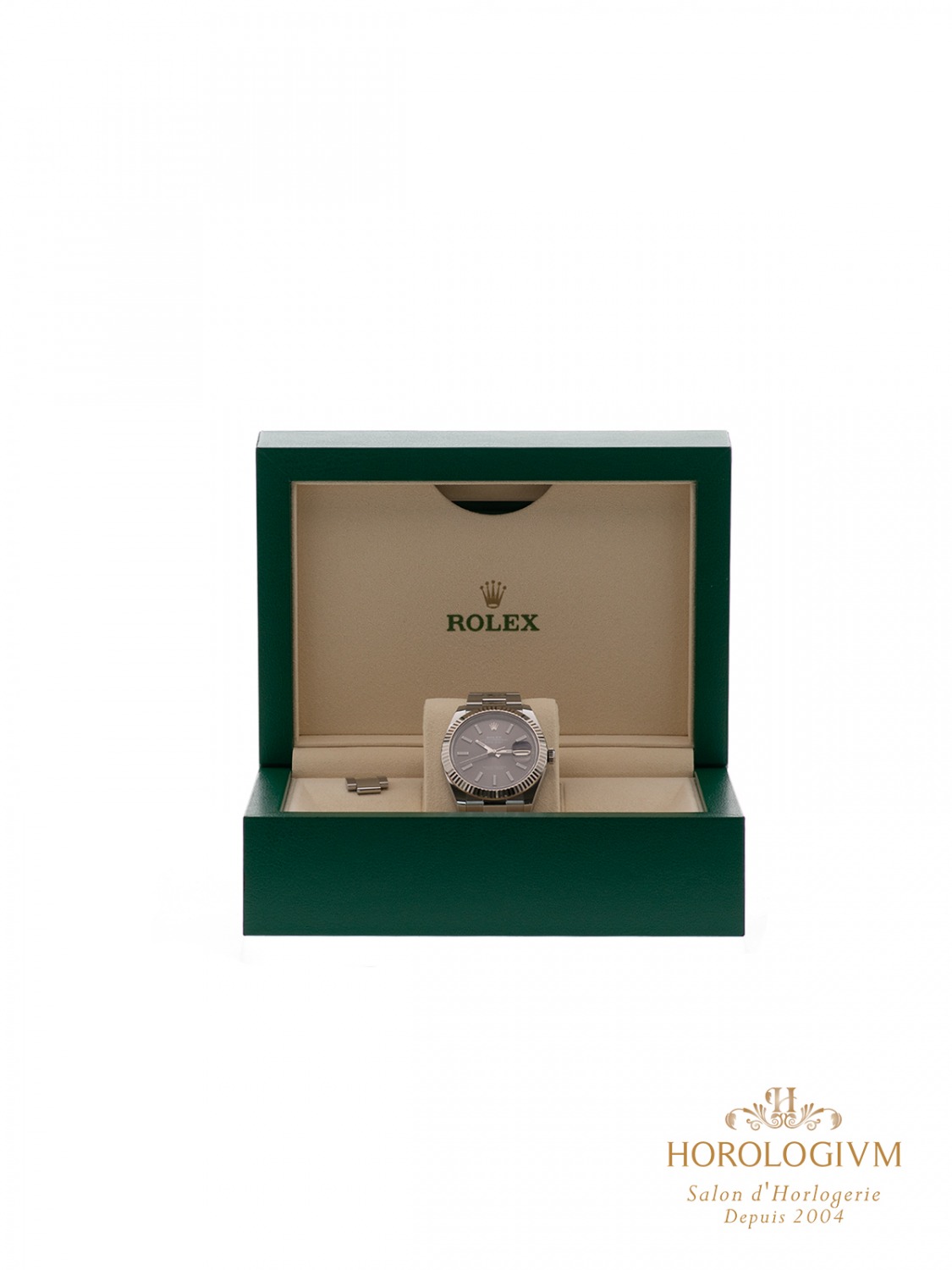 Rolex Datejust 41 MM Blue Ref. 126334 watch, silver
