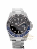Rolex GMT-Master II Ref. 116710BLNR “ Batman” watch, silver (case) and silver & black + blue cerachrom / ceramic(bezel)