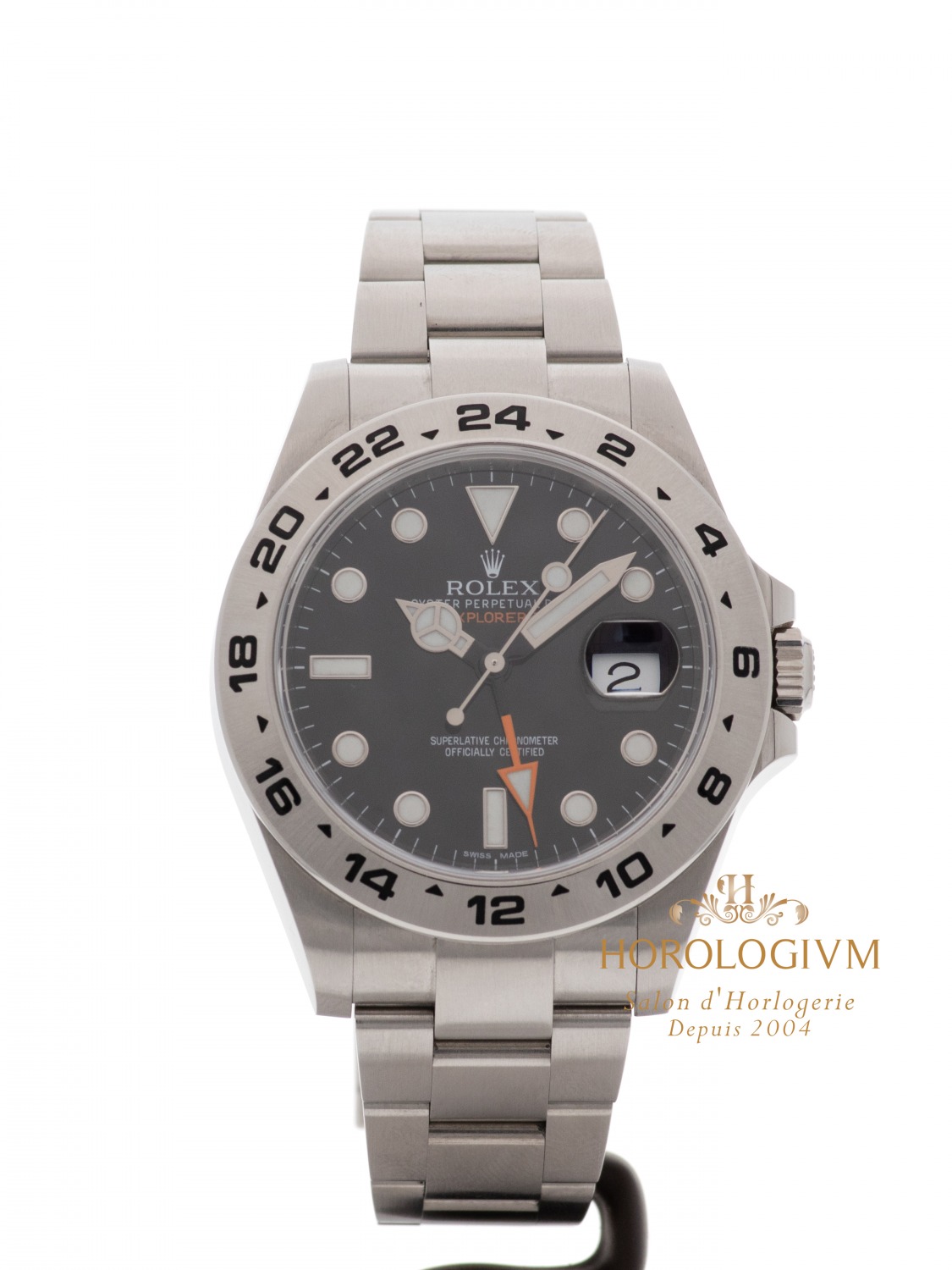 Rolex Explorer II 42 MM REF. 216570 watch, silver