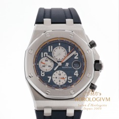 Audemars Piguet Royal Oak Offshore Navy 42MM Ref 26470ST.OO.A027CA.01 watch, silver