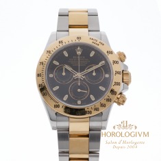 Rolex Daytona Cosmograph Two-Tone REF. 116523 watch, two-tone (bi-colored) silver & yellow gold (case) and yellow gold (bezel)