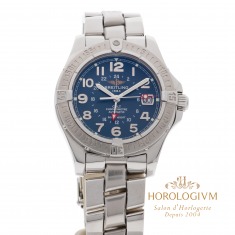 Breitling Colt GMT REF. A32350 watch, silver