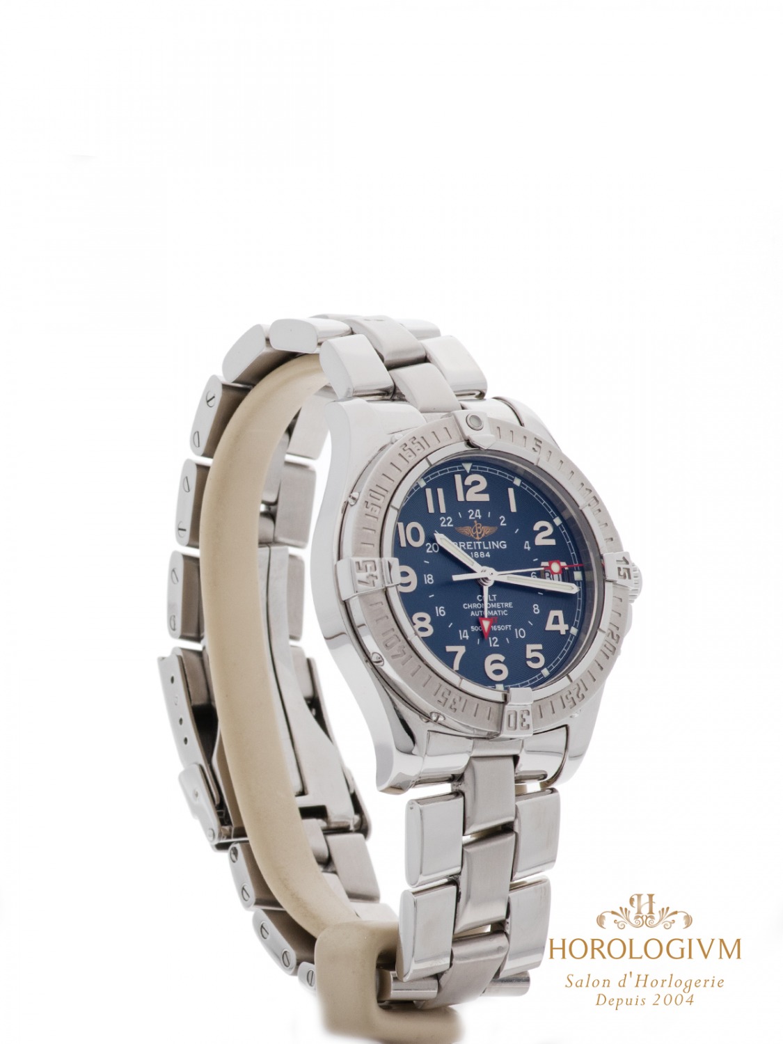 Breitling Colt GMT REF. A32350 watch, silver