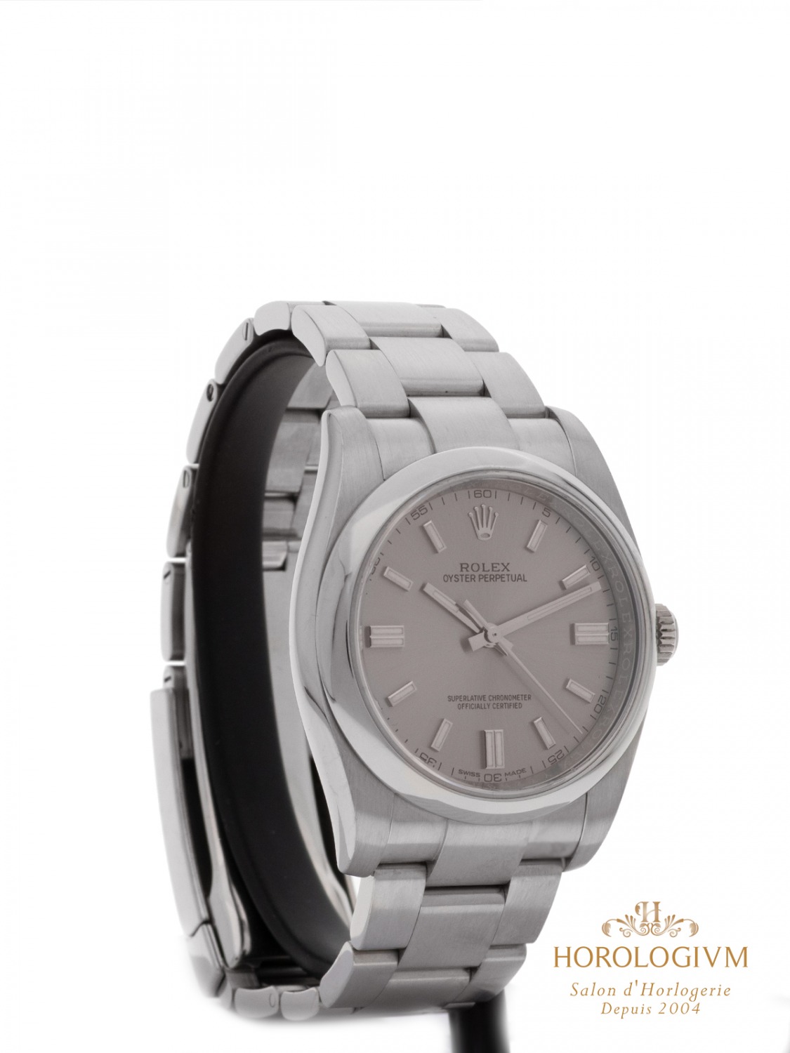 Rolex Oyster Perpetual 36 MM Ref. 116000 watch, silver