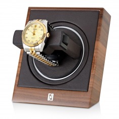 Paul Design Optima 1 Single watch winder, macasar brown