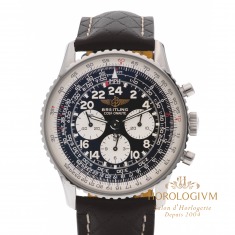 Breitling Navitimer Cosmonaute Black Dial Chronograph Ref. A12322, watch