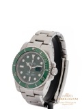 Rolex Submariner Date “Hulk” Ref. 116610LV,  watch, silver (case) and silver & green (bezel)