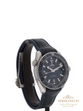 Omega Seamaster Planet Ocean 43.5MM REF. 21533442103001, watch, silver (case) and silver and dark navy blue (bezel)