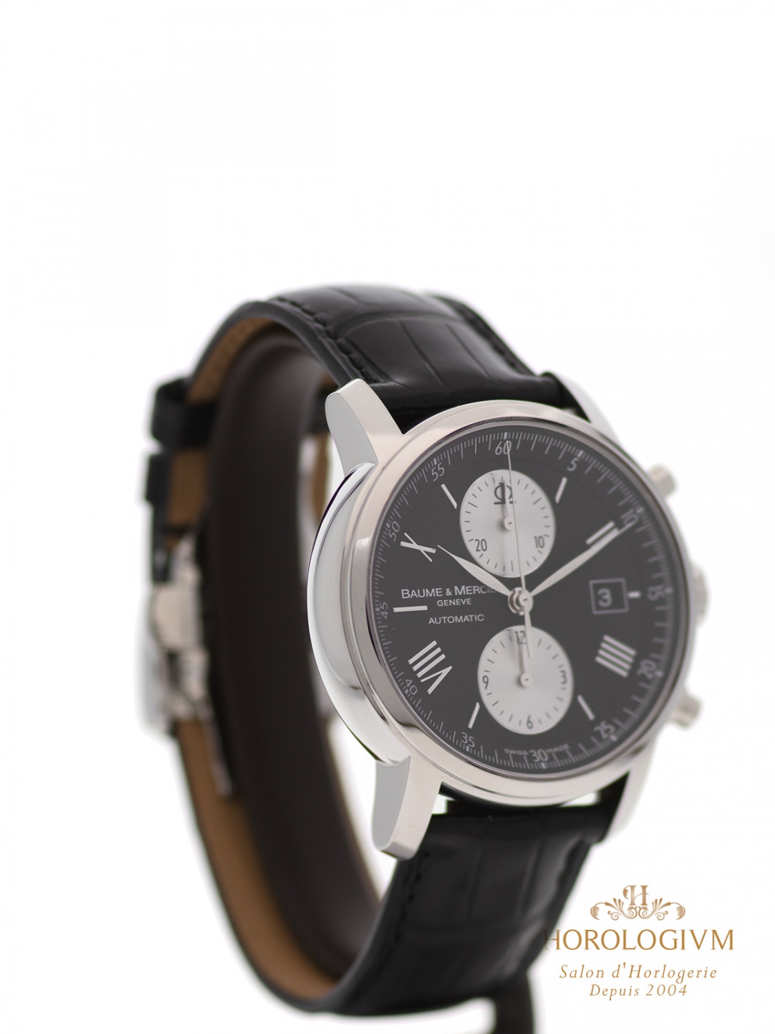 Baume & Mercier Classima Chronograph Automatic Ref. 65591, watch, silver