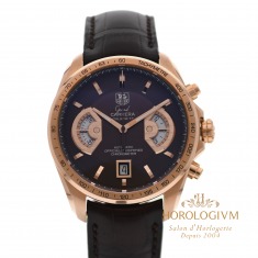 Tag Heuer Grand Carerra Calibre 17 REF. CAV514C Limited Edition 650 pcs, watch, rose gold