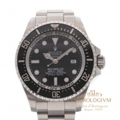 Rolex Deepsea Sea-Dweller 44MM, watch, Two Tone Silver (case) and Silver & Black (Bezel)
