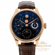 IWC Portuguese Perpetual Calendar 7 days REF. IW502103, watch, rose gold