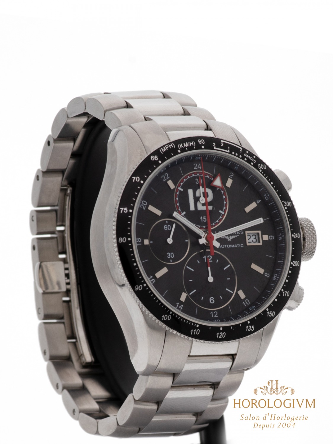 Longines Grande Vitesse Chronograph GMT REF. L3.637.4 watch Two